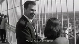 Downtown Dallas From an Observation Deck and "Pattern For Tomorrow" Exhibit - April 1960