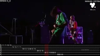 RHCP - Dark Necessities solo Live Chile 2018 - Josh Klinghoffer - TAB