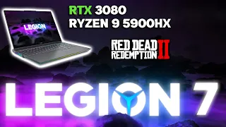 Lenovo Legion 7 | RTX 3080 (165w TDP) + 5900hx |  Red Dead Redemption 2 | 1600p