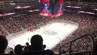 Oilers vs. Golden Nights - Opening Face-Off - March 9, 2020