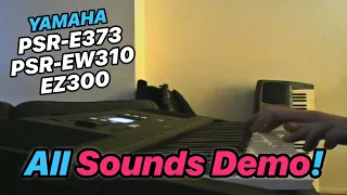 Yamaha PSR-E373 / EW310 / EZ300 - All Playing. No Talking!