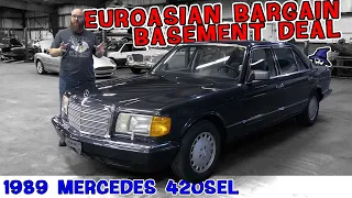 EuroAsian Bob has a bargain basement deal for the CAR WIZARD on this '89 Mercedes 420SEL