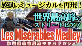 感動のミュージカルを最高峰のストリートピアノで再現！｢レ･ミゼラブル(Les Misérables)｣メドレー！