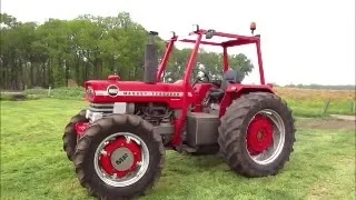 Massey Ferguson 1080 Allrad Traktor (1974) Vorführung !!!