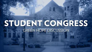 Student Congress | Green Hope Discussion