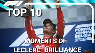 F1 Recreation | Top 10 Moments of Charles Leclerc Brilliance