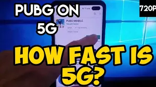 Downloading PUBG on 5G , How fast is really 5G? Samsung S10 Plus 5G