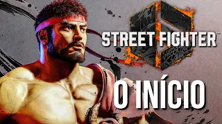 STREET FIGHTER 6 - O Início de Gameplay | MODO HISTÓRIA, HUB ONLINE e ARCADE em PT-BR