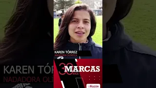 Saludos de Karen Torrez - Nadadora Olímpica por los 30 años de MARCAS