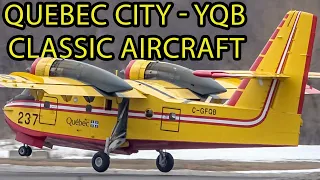 The Very BEST of Quebec City (YQB) Plane Spotting! Classic CL-215, B732, C130 and much more!