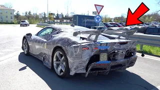 2024 Ferrari SF90 XX - Driving on the Road!