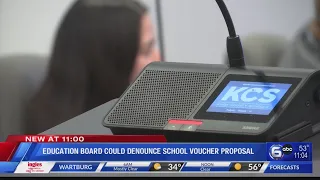 Knox County School Board member proposes resolution denouncing school voucher plan