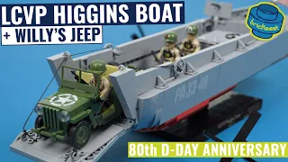 LIMITED EDITION Higgins Boat + Willy's Jeep - COBI 4848 (Speed Build Review)