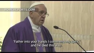 Pope Francis explains why we should trust God