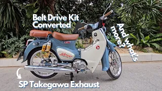 Do you think these upgrade components work better on Honda Super Cub C125? #supercub #c125