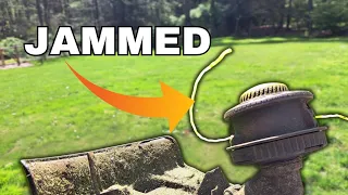 How to Fix a Ryobi Weed Eater With a Jammed String