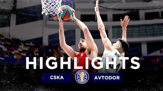 CSKA vs Avtodor Highlights November, 23 | Season 2022-23