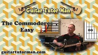 Easy - The Commodores - Acoustic Guitar Lesson