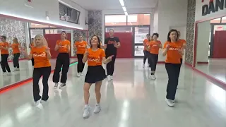 IENA  - KIA  Amici 2024 , ballo di gruppo  eseguito dalla FUEGO DANCE