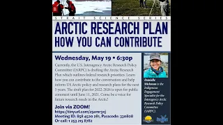 Arctic Research Plan: How You Can Contribute - Strait Science May 19, 2021