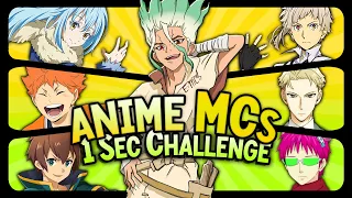 1 SECOND Anime MAIN CHARACTER Quiz 🧐🌟 | Anime Quiz