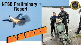 Mig 23 Ejection UPDATE NTSB Prelim More Details