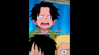 Luffy being so casually 😂 #onepiece #anime #ace #sabo #luffy #aslbrother #fyp #fypシ #shorts #short