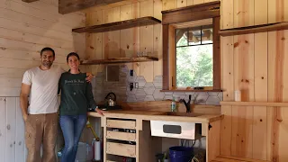 Prepping for Winter at the Off Grid Cabin | Last Floating Shelf
