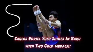 Carlos Yulo GOLD AGAIN💪🏼😊| 2023 FIG WORLD CUP SERIES  ! 🤸‍♀️👏