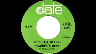 1967 HITS ARCHIVE: Let’s Fall In Love - Peaches & Herb (mono 45)