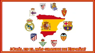 ¿Cuál es el equipo más grande de España?