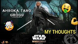 HOT TOYS AHSOKA TANO AND GROGU MANDALORIAN DX FIGURE PREVIEW. MY THOUGHTS