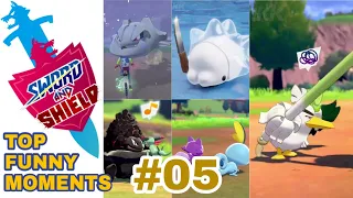 PART 05 Pokemon Sword and Shield TOP FUNNY & CUTE MOMENTS COMPILATION