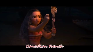 (One-Line Multilanguage) Moana-How Far I'll Go Reprise