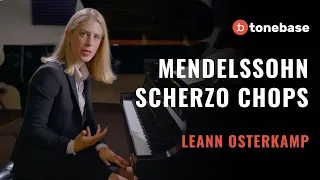 Practicing Mendelssohn’s Rondo Capriccioso with Dr. Leann Osterkamp