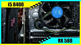 i5 8400 + RX 580 Gaming PC in 2022 | Tested in 7 Games
