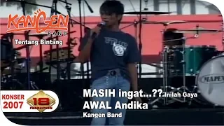 GAYA ANDIKA KANGEN BAND BIKIN MELELEH - Tentang Bintang (Live Konser Bengkulu 09 Maret 2007)