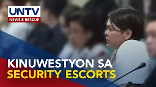 VP Sara, sinagot ang isyu sa higit 400 security detail at confidential funds sa proposed 2024 budget