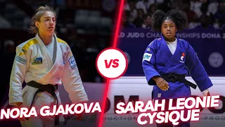 Sarah Leonie CYSIQUE vs Nora GJAKOVA  - FINAL - Qazaqstan Barysy Grand Slam 2023- 柔道