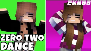 10 BEST ZERO TWO DANCE (Minecraft Animation)