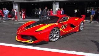 Ferrari FXX K #13 - Going FLATOUT on circuit SPA-Francorchamps!