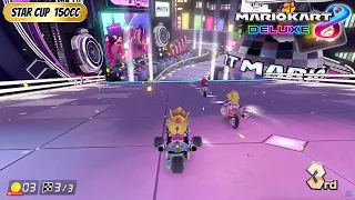 Mario Kart 8 Deluxe Madness | ft. Baby Peach | 150cc Star Cup Epic Battles