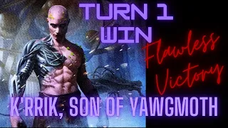 🔴🔴 Mtg Turn 1 win K'rrik Shadowborn Apostle Commander Deck- Storm -  cEDH Gameplay 🔴🔴