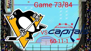 NHL 94 Rewind | Penguins & Capitals @ Indianapolis,IN G73/84