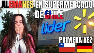 ESPAÑOLA REACCIONA a Mis hijos ALEMANES VISITAN SUPERMERCADO en CHILE