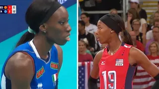 อีโกนู vs ฮุกเกอร์ Paola Egonu vs Destinee Hooker