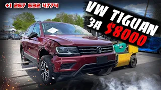 VW TIGUAN за $8000 , нормальный вариант или «ведро с болтами»? Авто из США 🇺🇸.