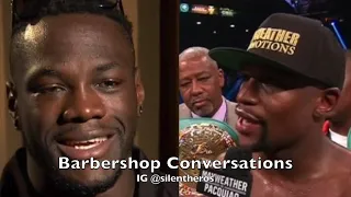 DEONTAY WILDER SAYSFLOYD MAYWEATHER  WANTS ALL THE ATTN ON HIM & FIGHTERS R JEALOUS