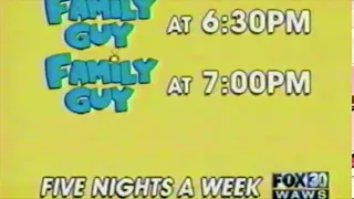 Simpsons and Family Guy promo (2009)