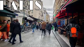 🇫🇷[PARIS 4K]  WALK IN PARIS "HAUT  MARAIS WALK" (EDITED VERSION) 19/FEBRUARY/2023